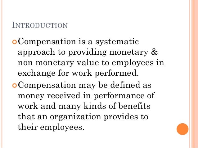 compensation management ppt
